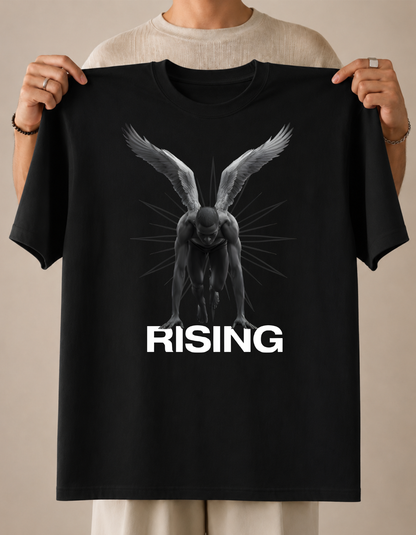 rising | oversized unisex t-shirt