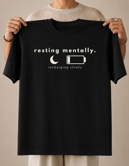 resting mentally. | unisex t-shirt