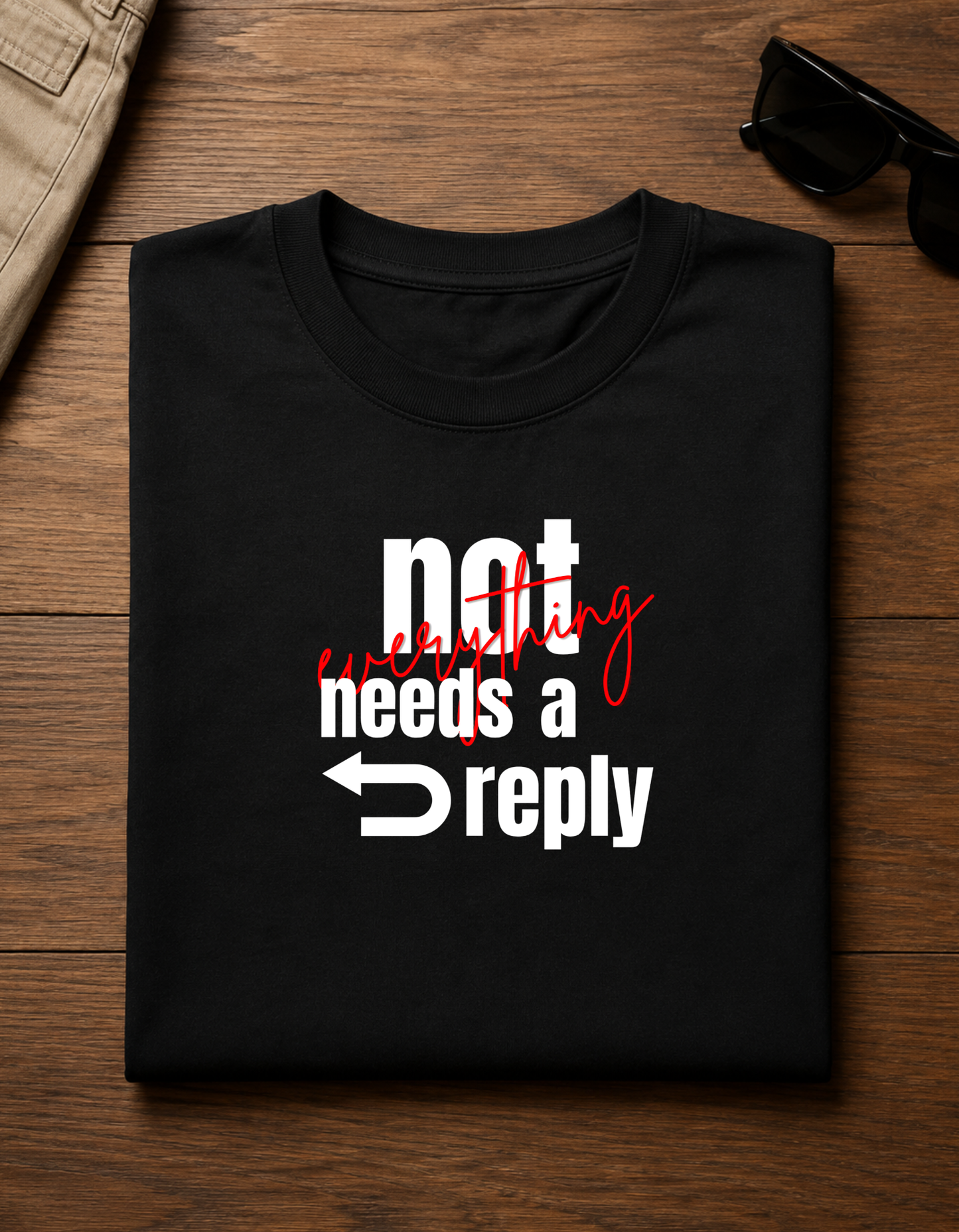 no reply. | unisex t-shirt
