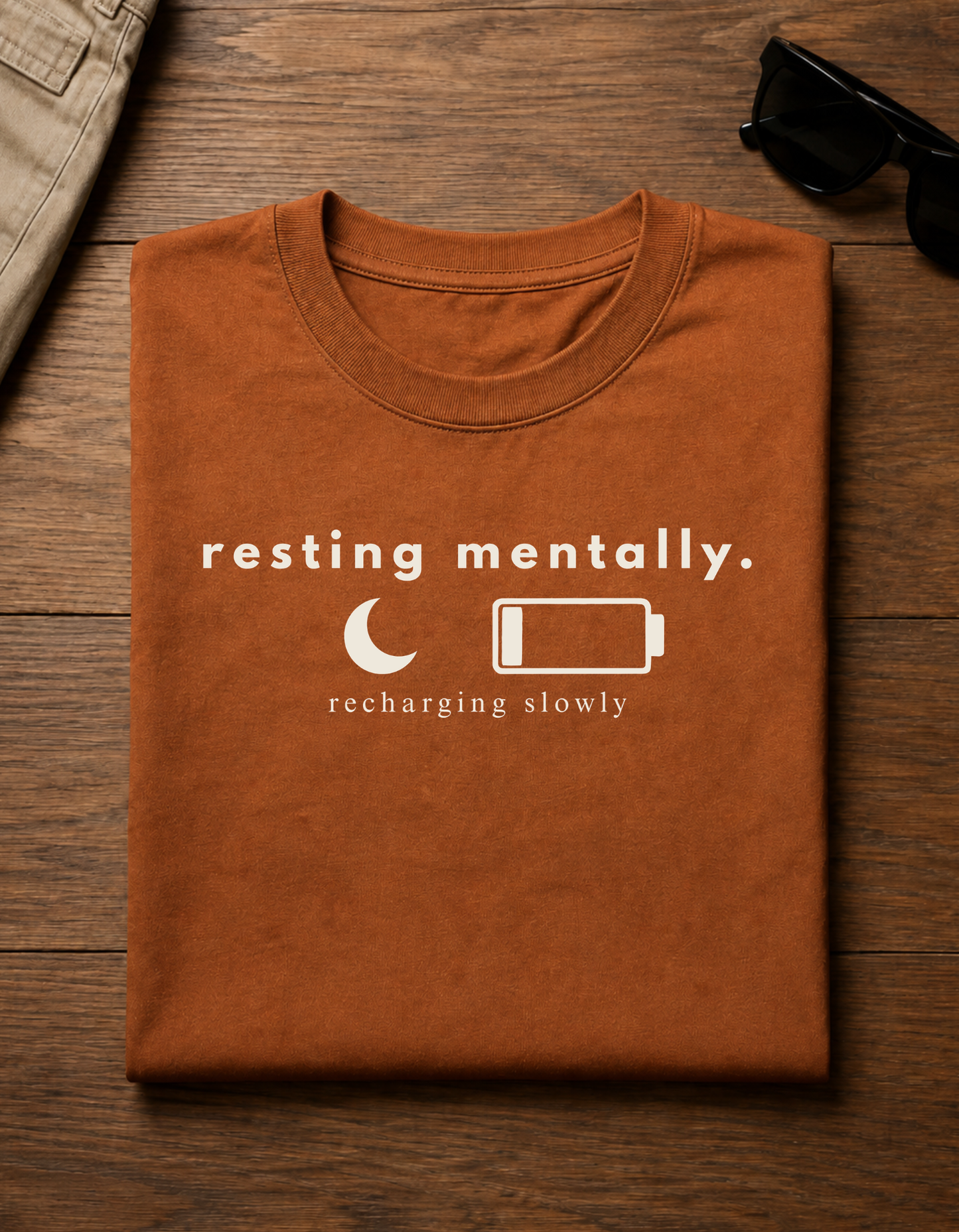 resting mentally. | unisex t-shirt