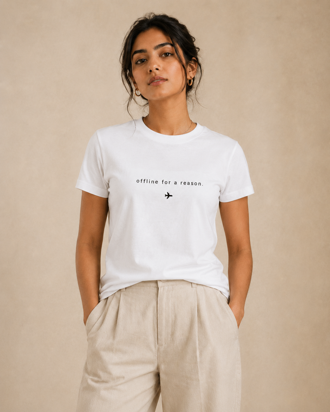 offline for a reason. | unisex t-shirt