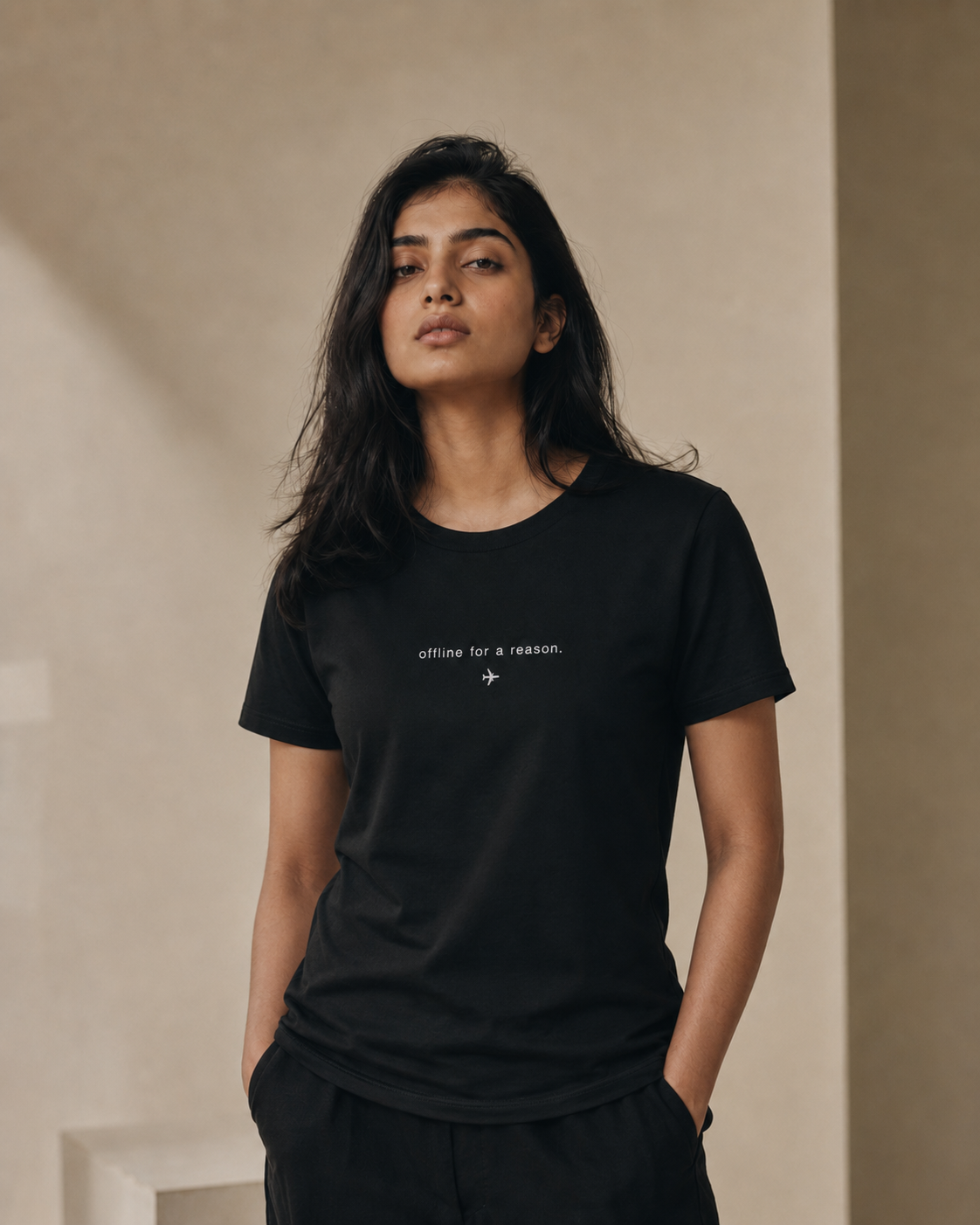 offline for a reason. | unisex t-shirt