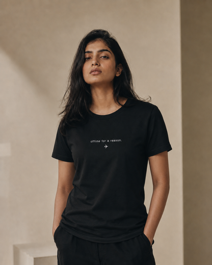 offline for a reason. | unisex t-shirt