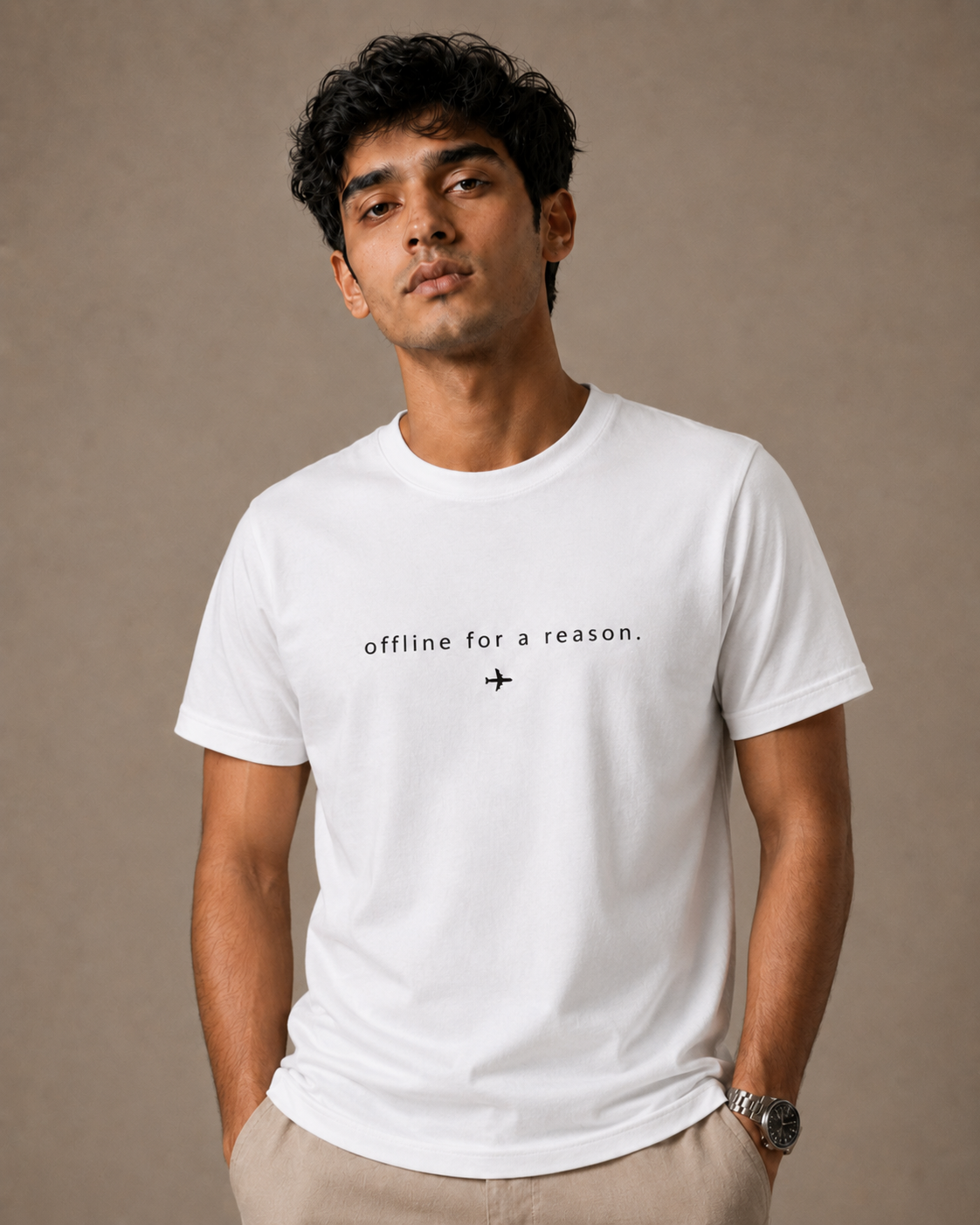 offline for a reason. | unisex t-shirt