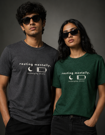 resting mentally. | unisex t-shirt