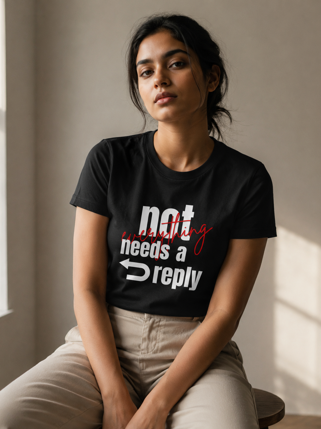 no reply. | unisex t-shirt