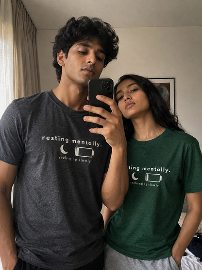 resting mentally. | unisex t-shirt