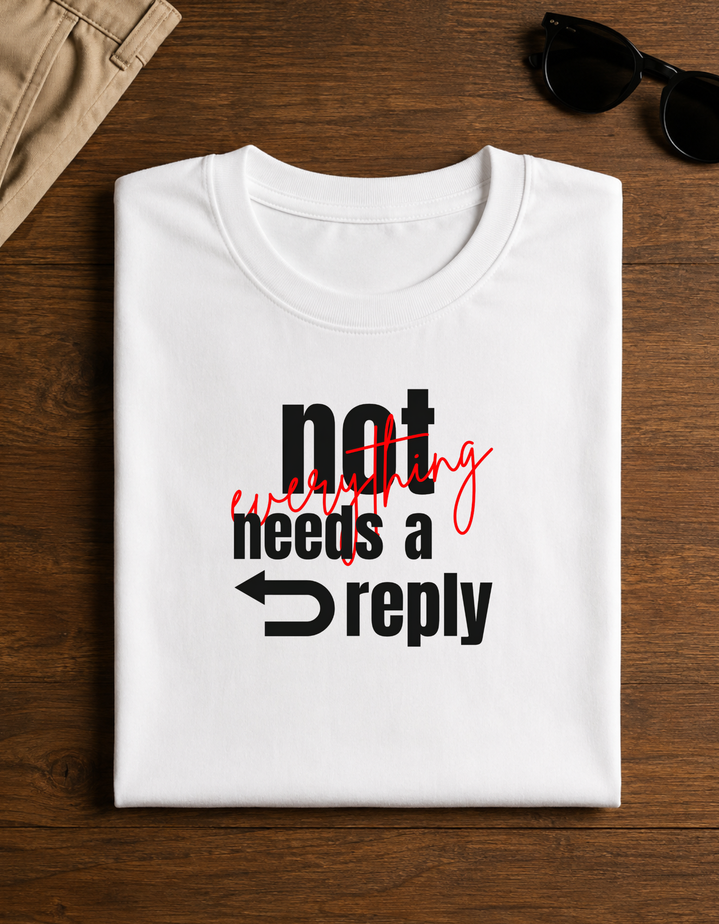no reply. | unisex t-shirt